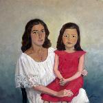Ana con Almudena (1979/2016) - RAFAEL DíAZ MADERUELO