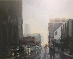 Basado en Evening by the Cathedral, de Jeremy Mann - RAFAEL DíAZ MADERUELO