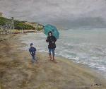 Esther y Diego. Playa de San Bartolomeo al Mare (Liguria) - VíCTOR CALVO