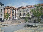 Plaza de la Constitución" San Lorenzo de El Escorial - VíCTOR CALVO