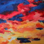 Nubes de atardecer - DRUSILA DONES