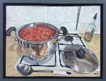 Reflejos en la cocina - ÁNGEL ÁLVAREZ CORONA